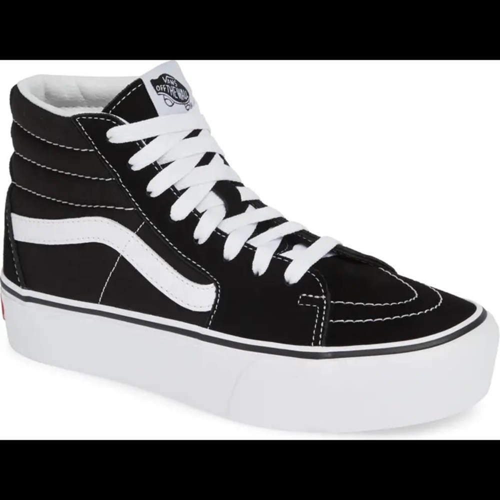 SK8-Hi Platform 2 Vans women’s/men’s shoes size 7.5 size 6 mens.
